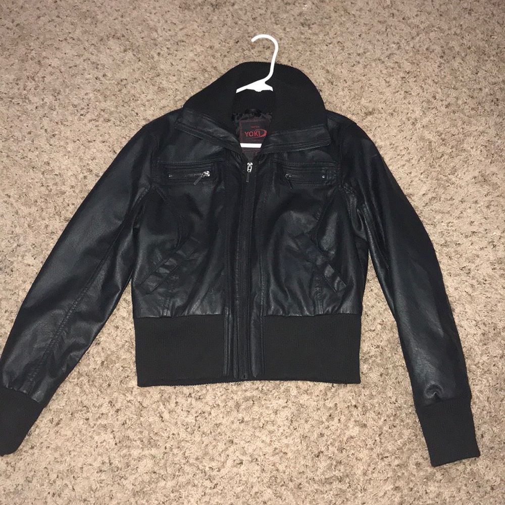 Leather jacket